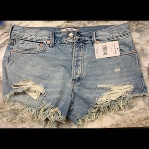 Free People Denim Shorts